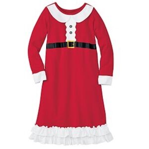 Kids Red Santa Costume Dress